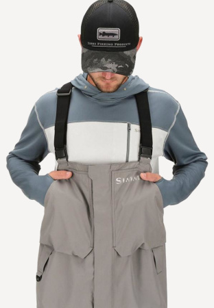 ПолуКомбинезон Simms Challenger Bib '20 (Мужской; XXL; Steel)